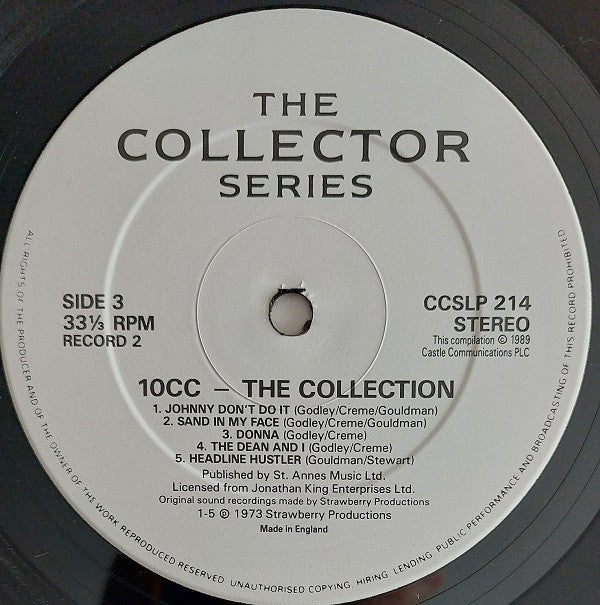 10cc : The Collection (2xLP, Comp)