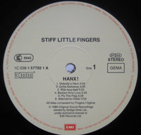 Stiff Little Fingers : Hanx! (LP, Album, RE)