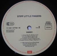 Stiff Little Fingers : Hanx! (LP, Album, RE)