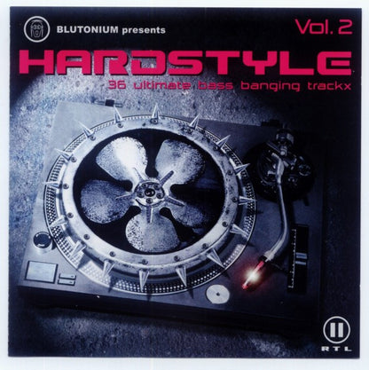 Various : Blutonium Presents Hardstyle Vol. 2 (2xCD, Mixed)