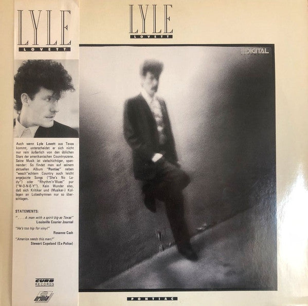 Lyle Lovett : Pontiac (LP, Album)