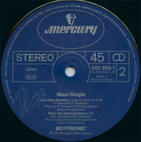 Boytronic : Late Night Satellite (12", Maxi)