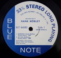 Hank Mobley : Workout (LP, Album, RE)