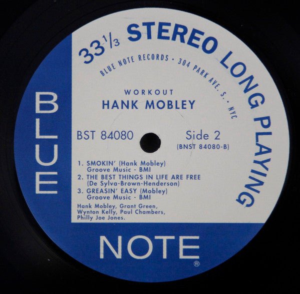 Hank Mobley : Workout (LP, Album, RE)