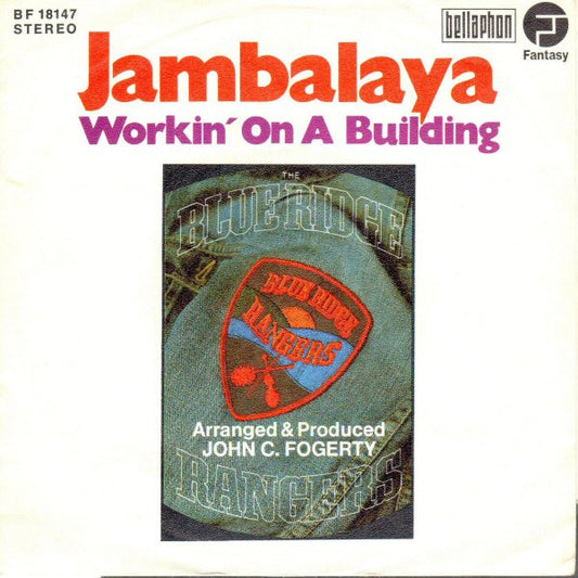 The Blue Ridge Rangers* : Jambalaya (7", Single)
