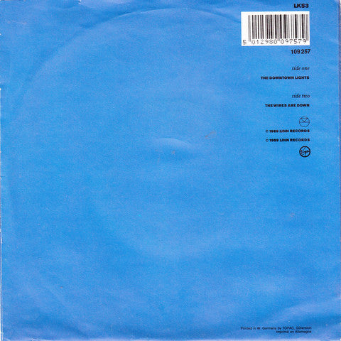 The Blue Nile : The Downtown Lights (7", Single)