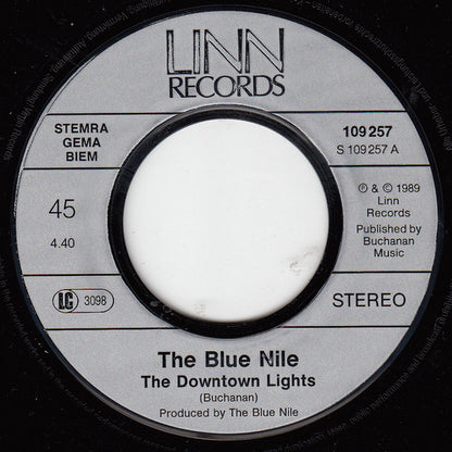 The Blue Nile : The Downtown Lights (7", Single)