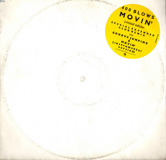 400 Blows : Movin' (12", Ltd)
