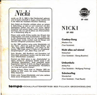 Nicki (8) : Nicki (7", EP, Mono)