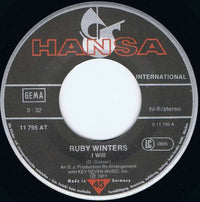 Ruby Winters : I Will (7", Single)