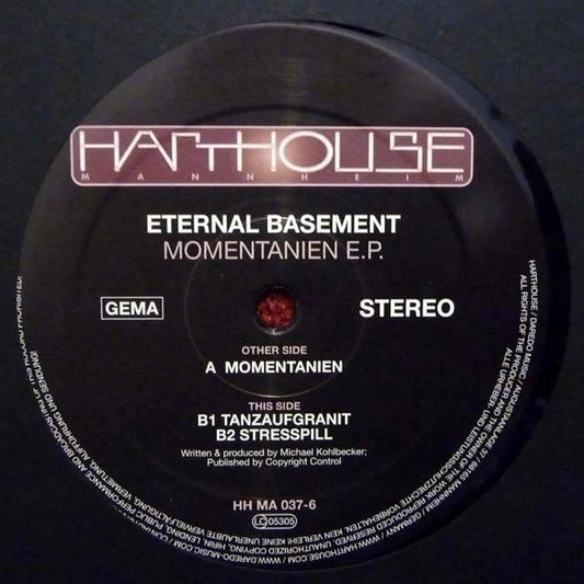 Eternal Basement : Momentanien E.P. (12", EP)