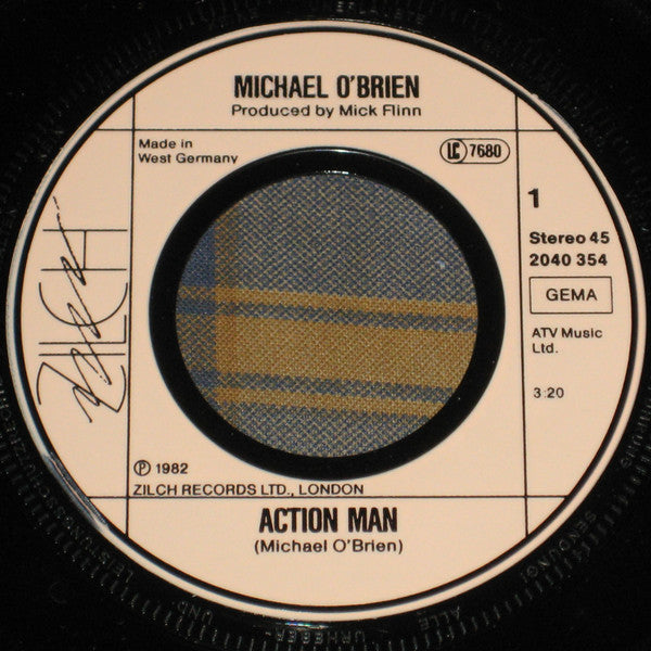 Michael O'Brien : Action Man (7", Single)