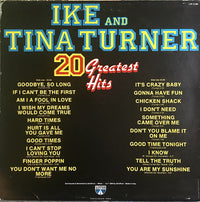 Ike & Tina Turner : 20 Greatest Hits (LP, Comp)