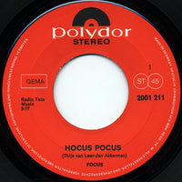 Focus (2) : Hocus Pocus / Janis (7", Single)