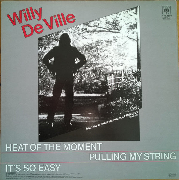 Willy DeVille : Heat Of The Moment (12", Maxi, RE)