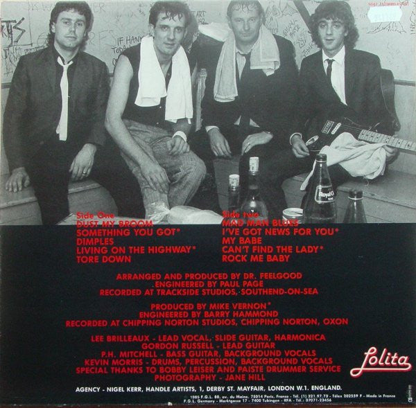 Dr. Feelgood : Mad Man Blues (LP, Album)