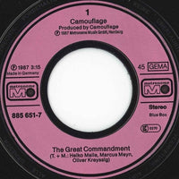 Camouflage : The Great Commandment (7", Single)