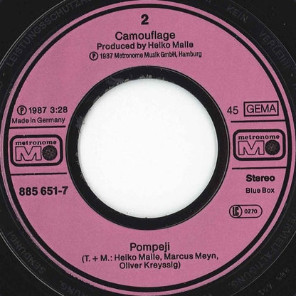 Camouflage : The Great Commandment (7", Single)