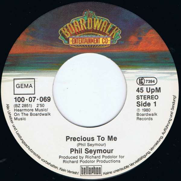 Phil Seymour : Precious To Me (7", Single)