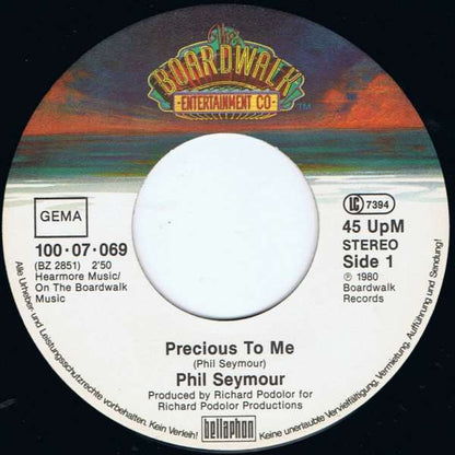 Phil Seymour : Precious To Me (7", Single)