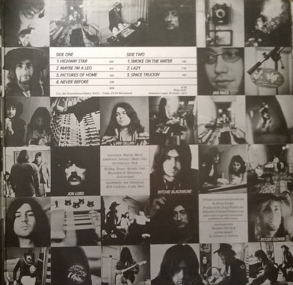 Deep Purple : Machine Head (LP, Album, Gat)