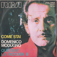 Domenico Modugno : Come Stai / Questa È La Facciata B (7")