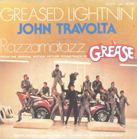 John Travolta : Greased Lightnin' (7", Single)