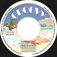John Travolta : Greased Lightnin' (7", Single)