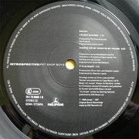 Pet Shop Boys : Introspective (LP, Album, No )