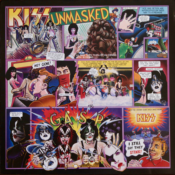 Kiss : Unmasked (LP, Album)