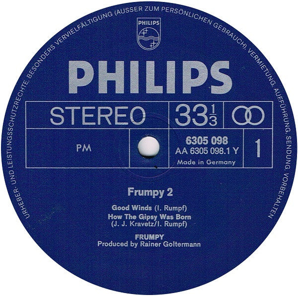 Frumpy : Frumpy 2 (LP, Album)