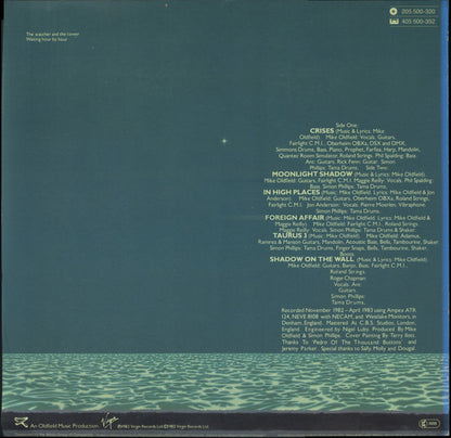 Mike Oldfield : Crises (LP, Album)