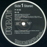 M + M : Song In My Head - Dance Re-Mix (12")