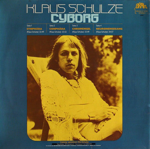 Klaus Schulze : Cyborg (2xLP, Album, RE, Gat)