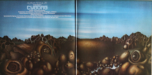 Klaus Schulze : Cyborg (2xLP, Album, RE, Gat)