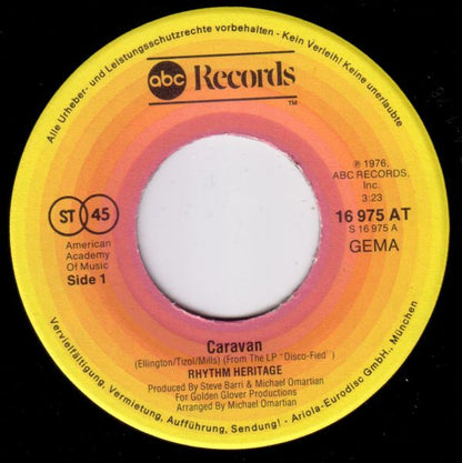 Rhythm Heritage : Caravan / Baretta's Theme (7", Single)