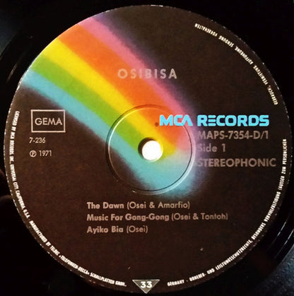 Osibisa : Osibisa / Woyaya (2xLP, Comp, Gat)
