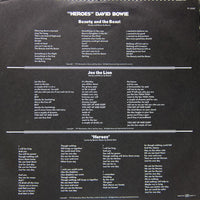 David Bowie : "Heroes" (LP, Album)