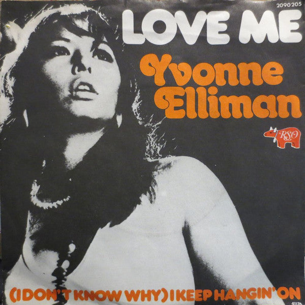 Yvonne Elliman : Love Me (7", Single)