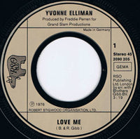 Yvonne Elliman : Love Me (7", Single)