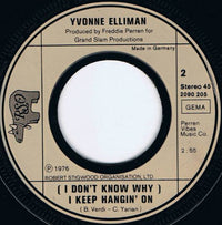 Yvonne Elliman : Love Me (7", Single)