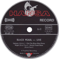 Black Pearl (9) : Live (LP, Album, Gat)