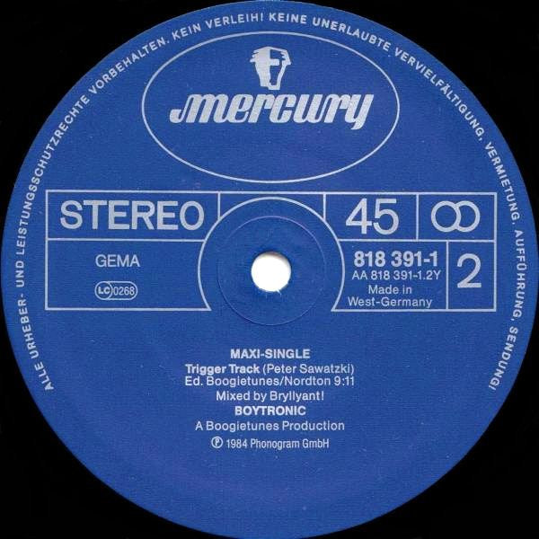 Boytronic : Diamonds And Loving Arms (12", Maxi)