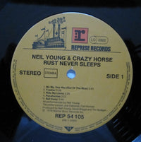 Neil Young & Crazy Horse : Rust Never Sleeps (LP, Album)