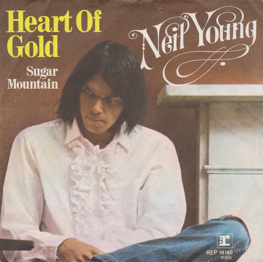 Neil Young : Heart Of Gold (7", Single, RP)