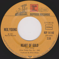 Neil Young : Heart Of Gold (7", Single, RP)