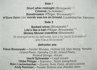 Defroster : Defroster (LP, Album)