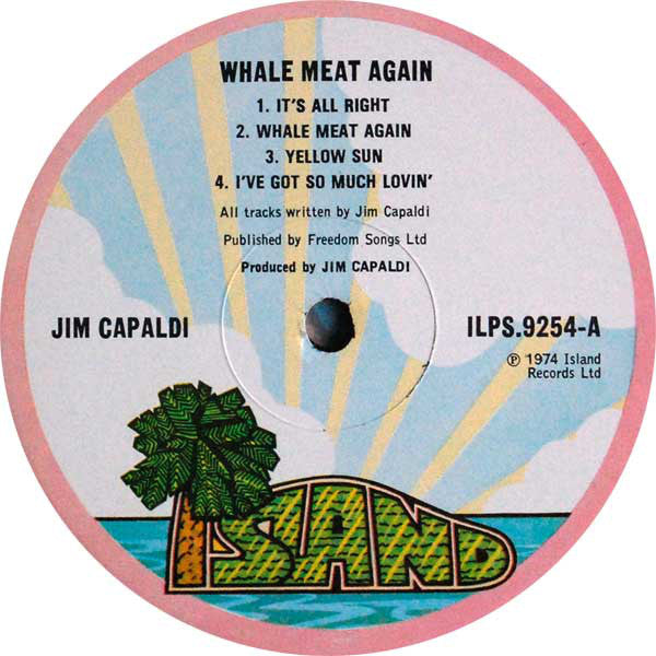 Jim Capaldi : Whale Meat Again (LP, Album)
