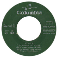 Ivana (11) : Que Bonita Es La Vida (7", Single)