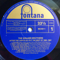 The Walker Brothers : After The Lights Go Out - The Best Of 1965-1967 (LP, Comp)